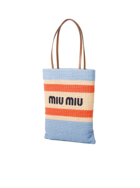 Miu Miu Crochet Medium Blue Miu Miu Crochet Medium Blue