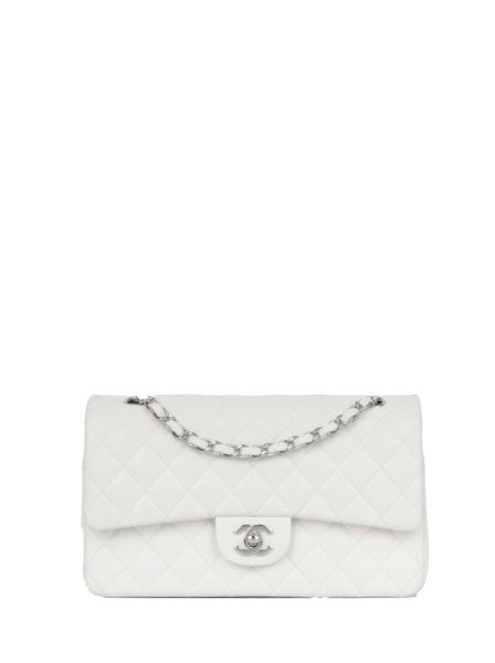 Chanel Flap Medium White Chanel Flap Medium White