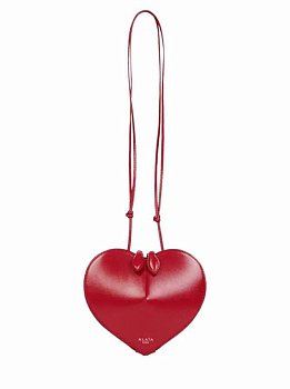 Alaia Le Coeur Small Red