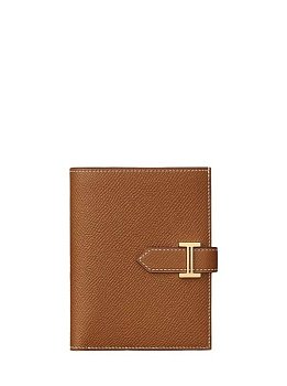 Hermes Bearn Compact Wallet Brown