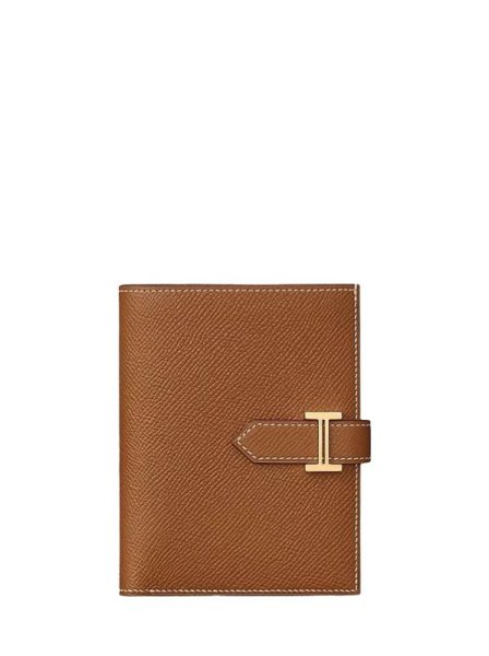 Hermes Bearn Compact Wallet Brown Hermes Bearn Compact Wallet Brown