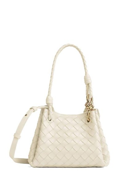 Bottega Veneta Parachute Small White Bottega Veneta Parachute Small White