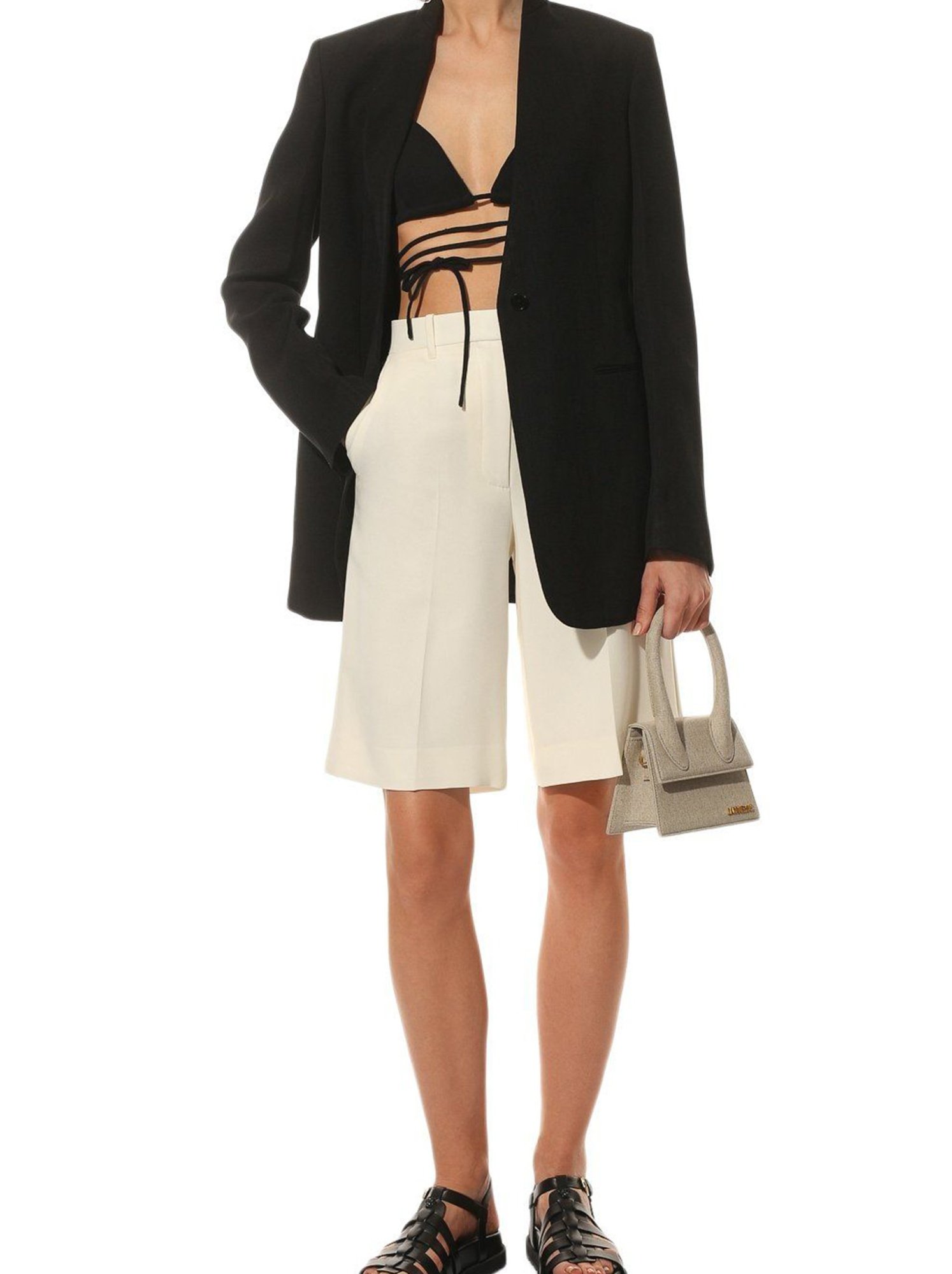 Jacquemus Le Chiquito Noeud Small Beige