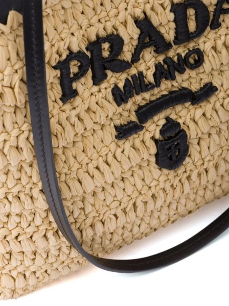 Prada Rafia Large Beige Prada Rafia Large Beige