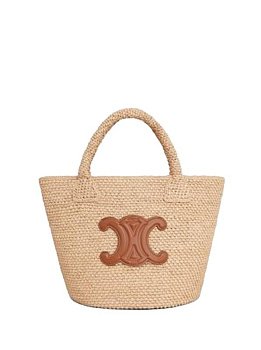 Celine Rafia Small Beige