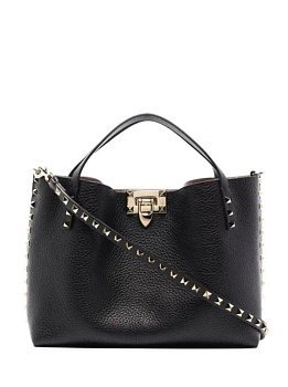 Valentino Rockstud Medium Black Valentino Rockstud Medium Black