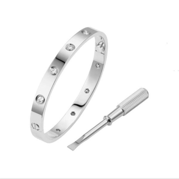 Браслет Cartier LOVE Белое золото