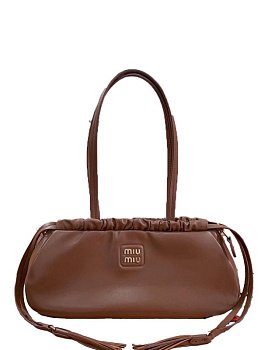 Miu Miu Joie Medium Brown Miu Miu Joie Medium Brown