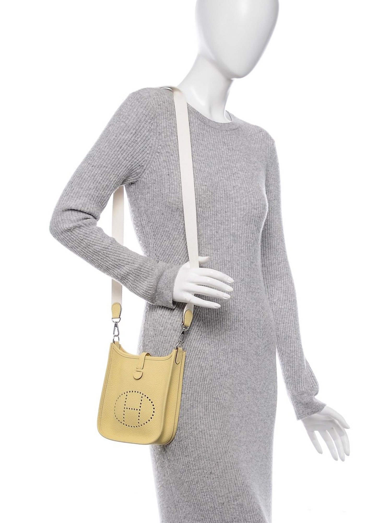 Hermes Evelyne Small Yellow