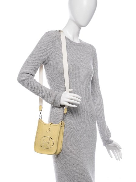 Hermes Evelyne Small Yellow Hermes Evelyne Small Yellow