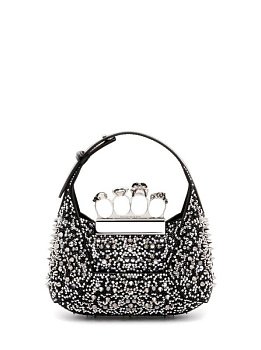 Alexander McQueen The Jewelled Bag Small Black