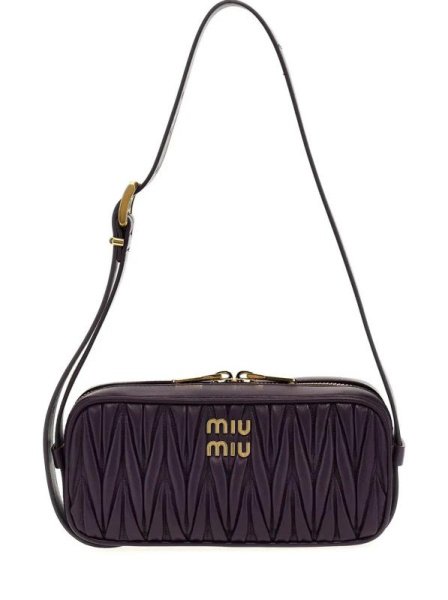 Miu Miu Matelassé Small Black Miu Miu Matelassé Small Black