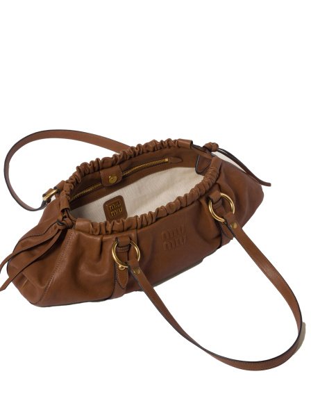 Miu Miu Joie Medium Brown Miu Miu Joie Medium Brown