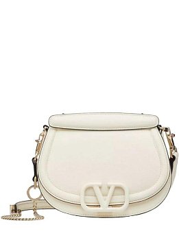 Valentino VSling Saddle Small White Valentino VSling Saddle Small White