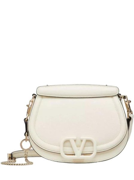 Valentino VSling Saddle Small White Valentino VSling Saddle Small White
