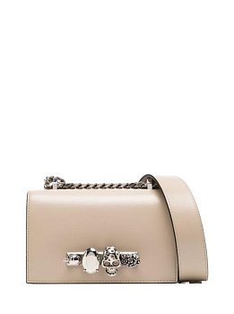 Alexander McQueen The Skull Bag Small Brown