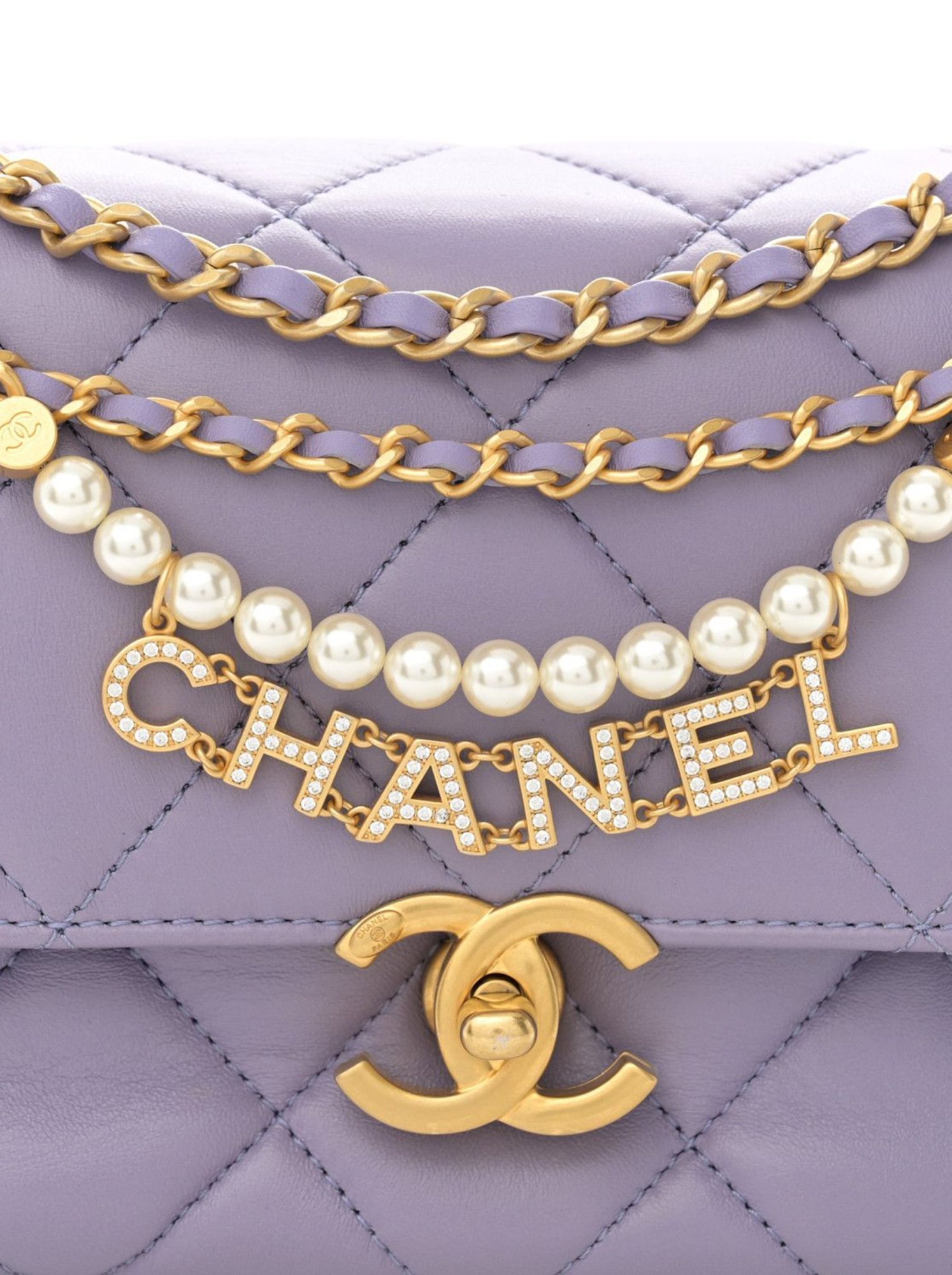 Chanel Flap Small Purple