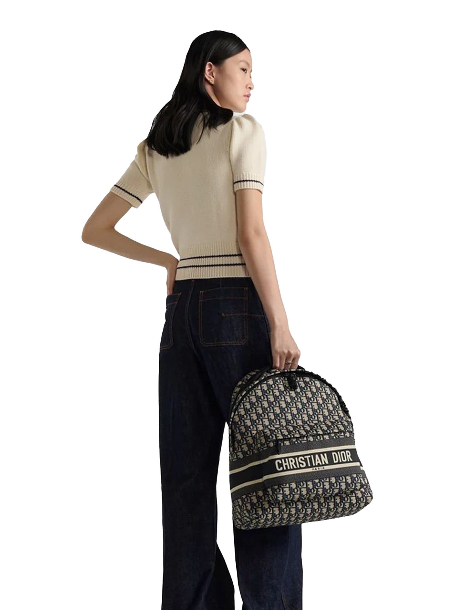 Dior Oblique Medium Black