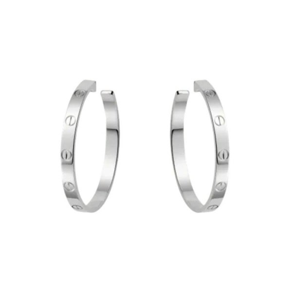 Серьги Cartier Не указано Белое золото