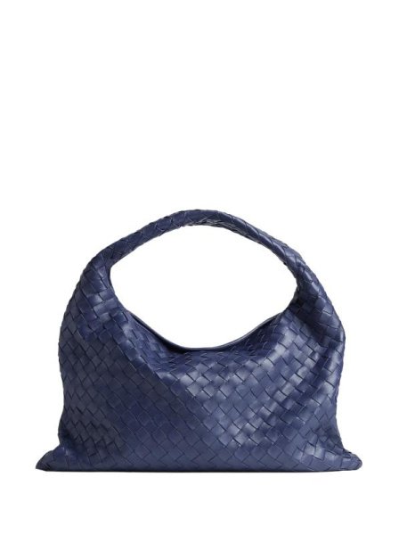 Bottega Veneta Hop Small Blue Bottega Veneta Hop Small Blue