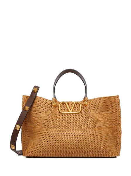 Valentino Straw Small Orange Valentino Straw Small Orange