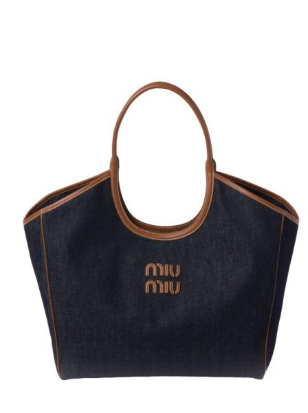 Miu Miu Ivy Large Blue Miu Miu Ivy Large Blue