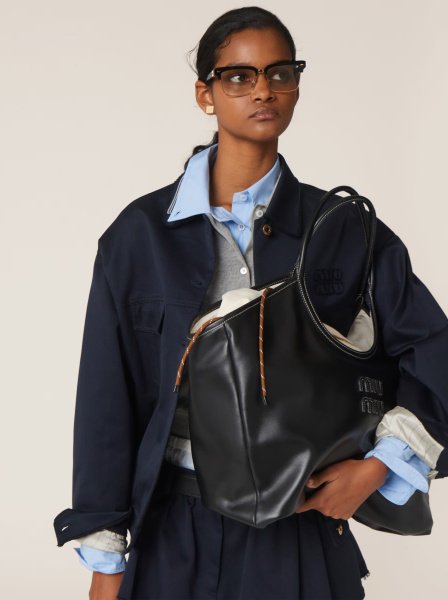 Miu Miu Ivy Large Black