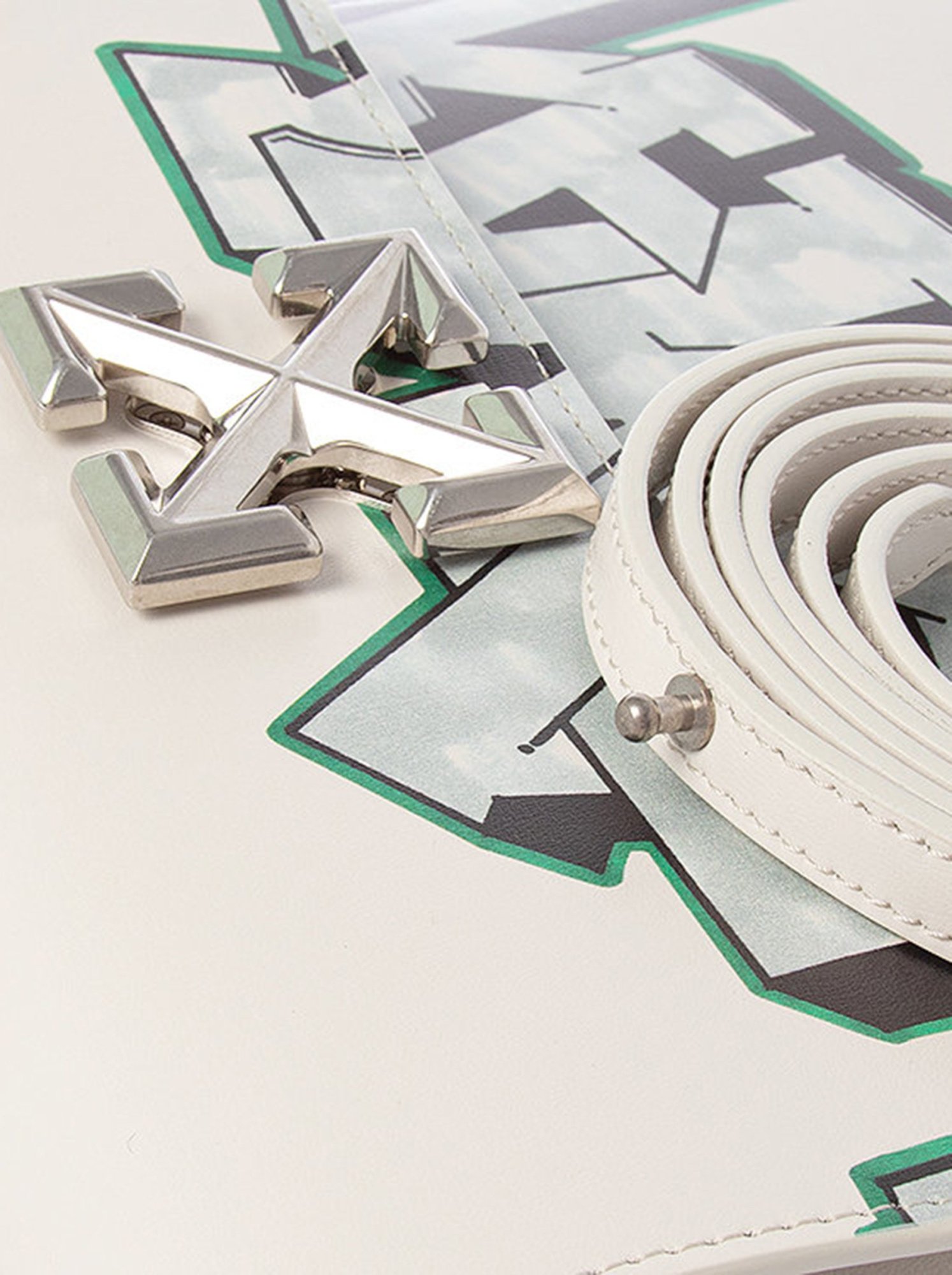 Off White Jitney Small White