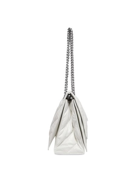 Balenciaga Crush Medium White Balenciaga Crush Medium White
