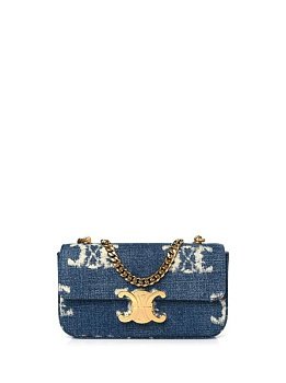 Celine Triomphe Small Blue