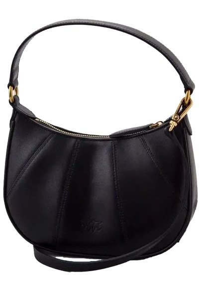 Pinko Love Bag Half Moon Small Black Pinko Love Bag Half Moon Small Black