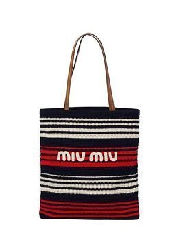 Miu Miu Crochet Medium Black