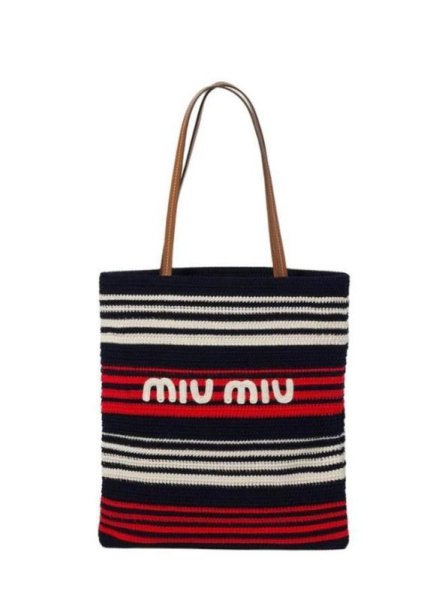 Miu Miu Crochet Medium Black Miu Miu Crochet Medium Black