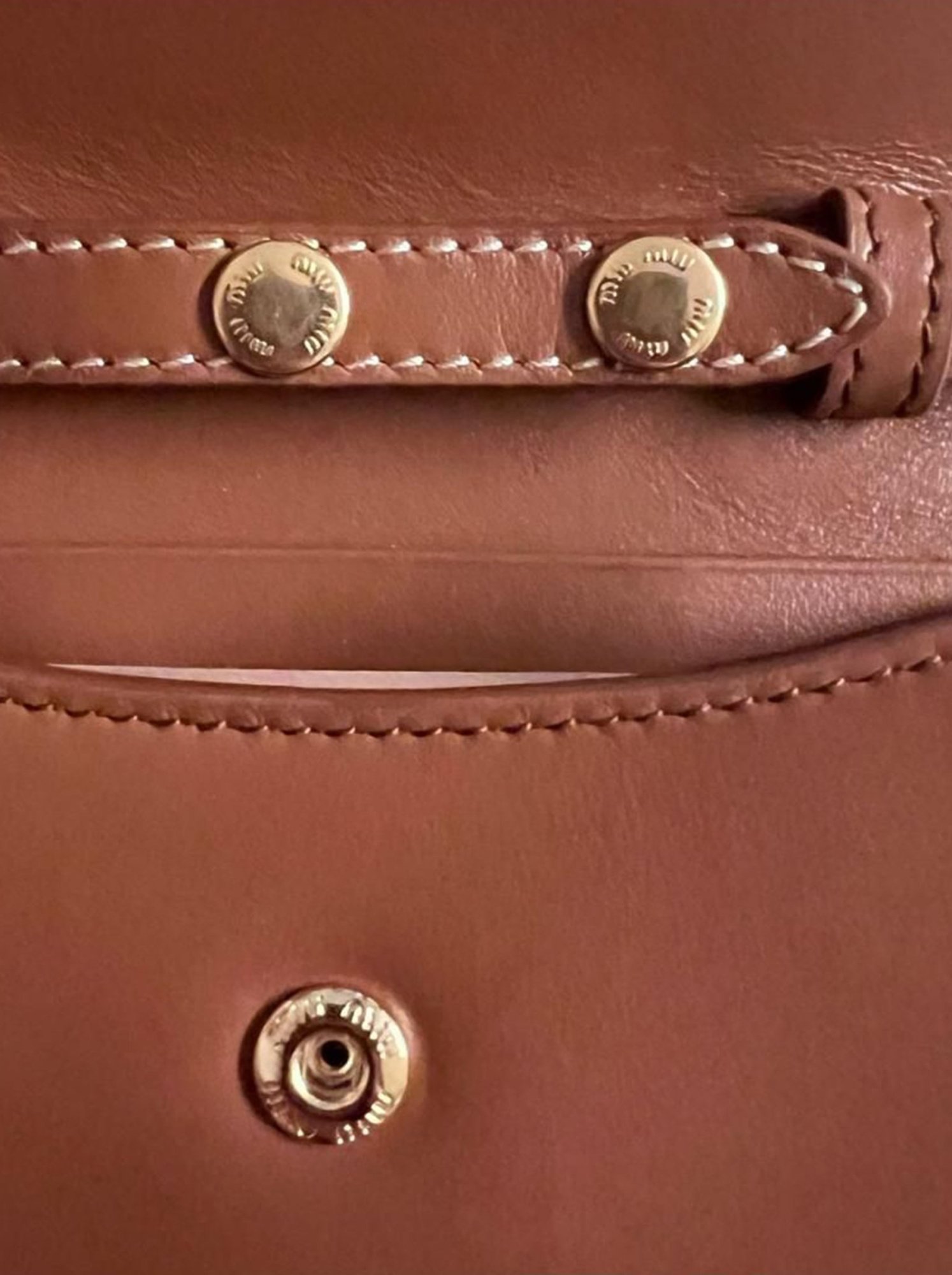 Miu Miu Wallet Small Brown