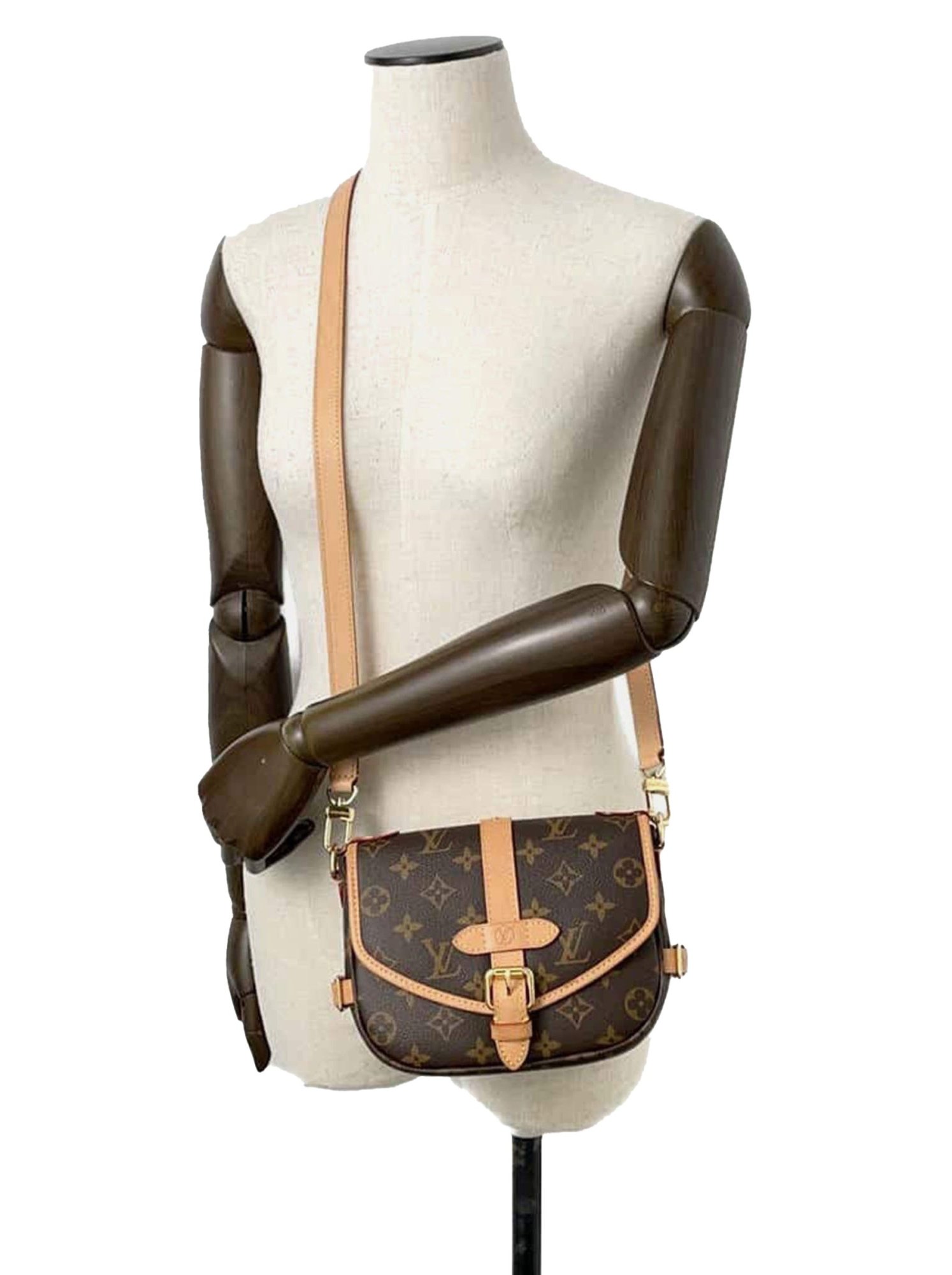 Louis Vuitton Saumur Small Brown