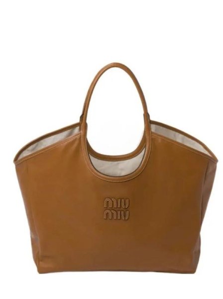 Miu Miu Ivy Large Brown Miu Miu Ivy Large Brown