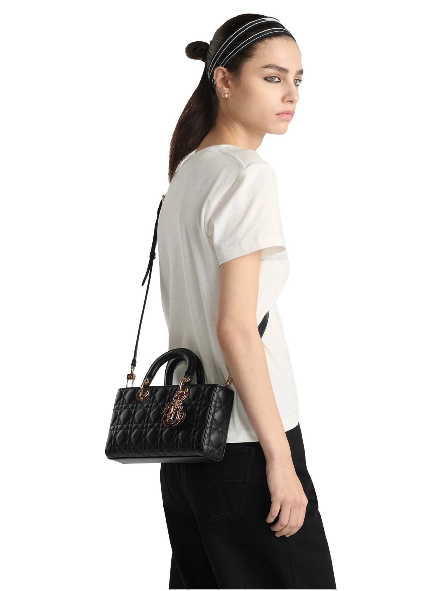 Dior D-Joy Small Black