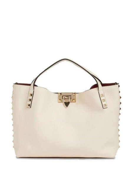 Valentino Rockstud Medium White Valentino Rockstud Medium White
