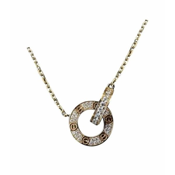 Цепочка Cartier LOVE Белое золото