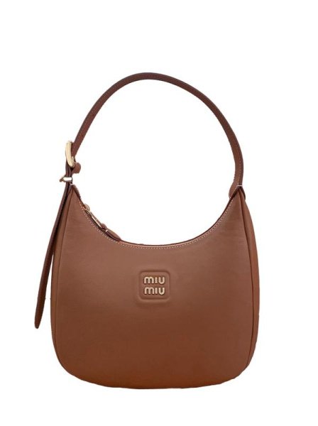 Miu Miu Madras Small Brown Miu Miu Madras Small Brown
