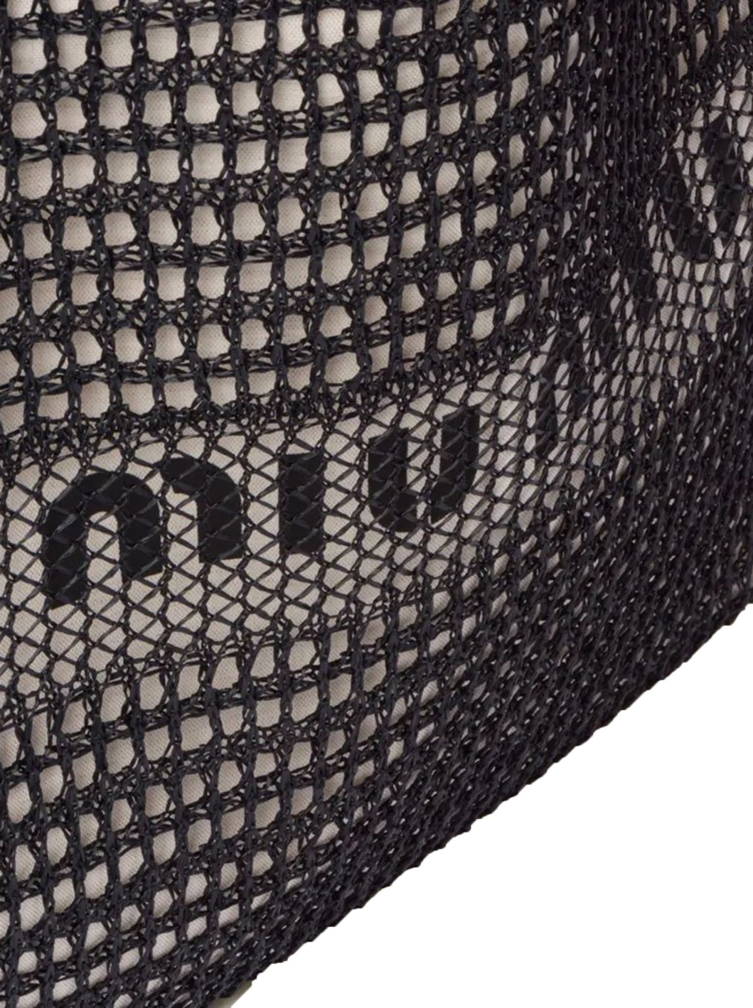 Miu Miu Crochet Medium Black