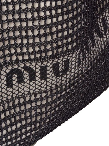 Miu Miu Crochet Medium Black Miu Miu Crochet Medium Black