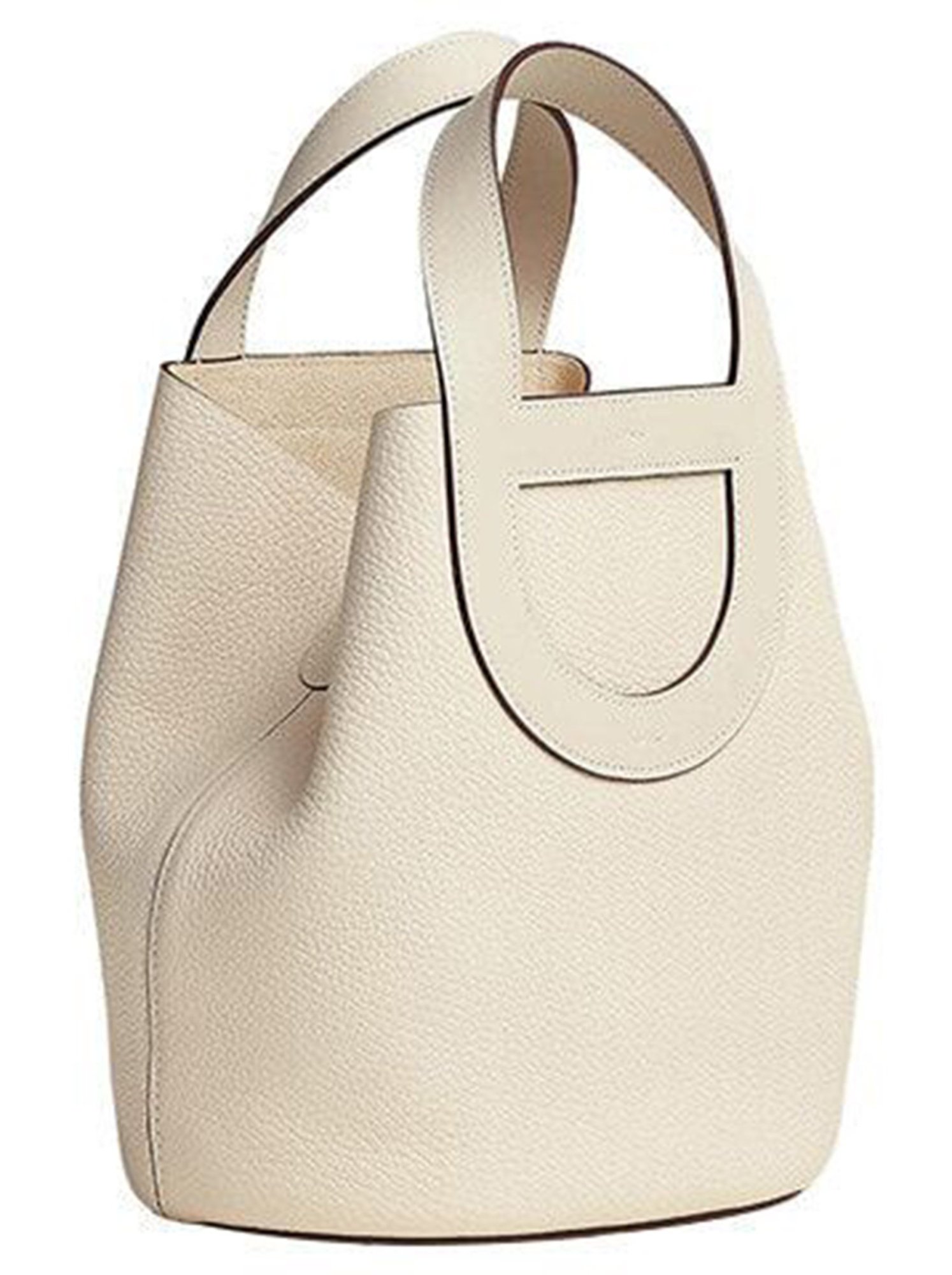 Hermes Clemence Medium White