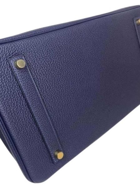 Hermes Kelly Medium Blue Hermes Kelly Medium Blue