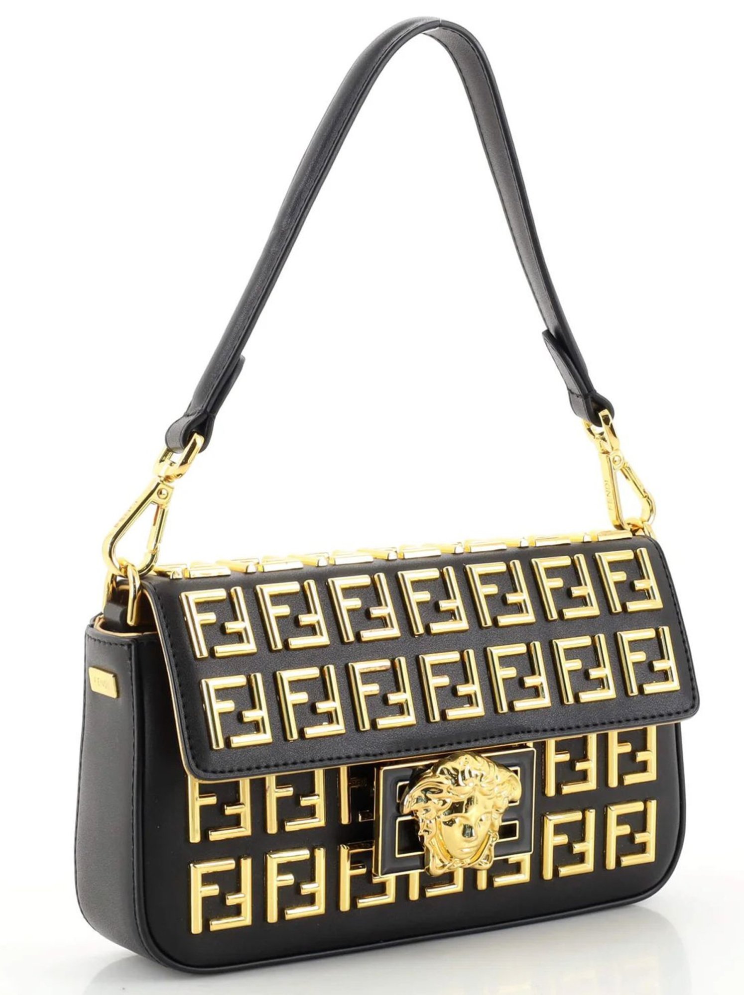 Versace Brooch Small Black Versace Brooch Small Black