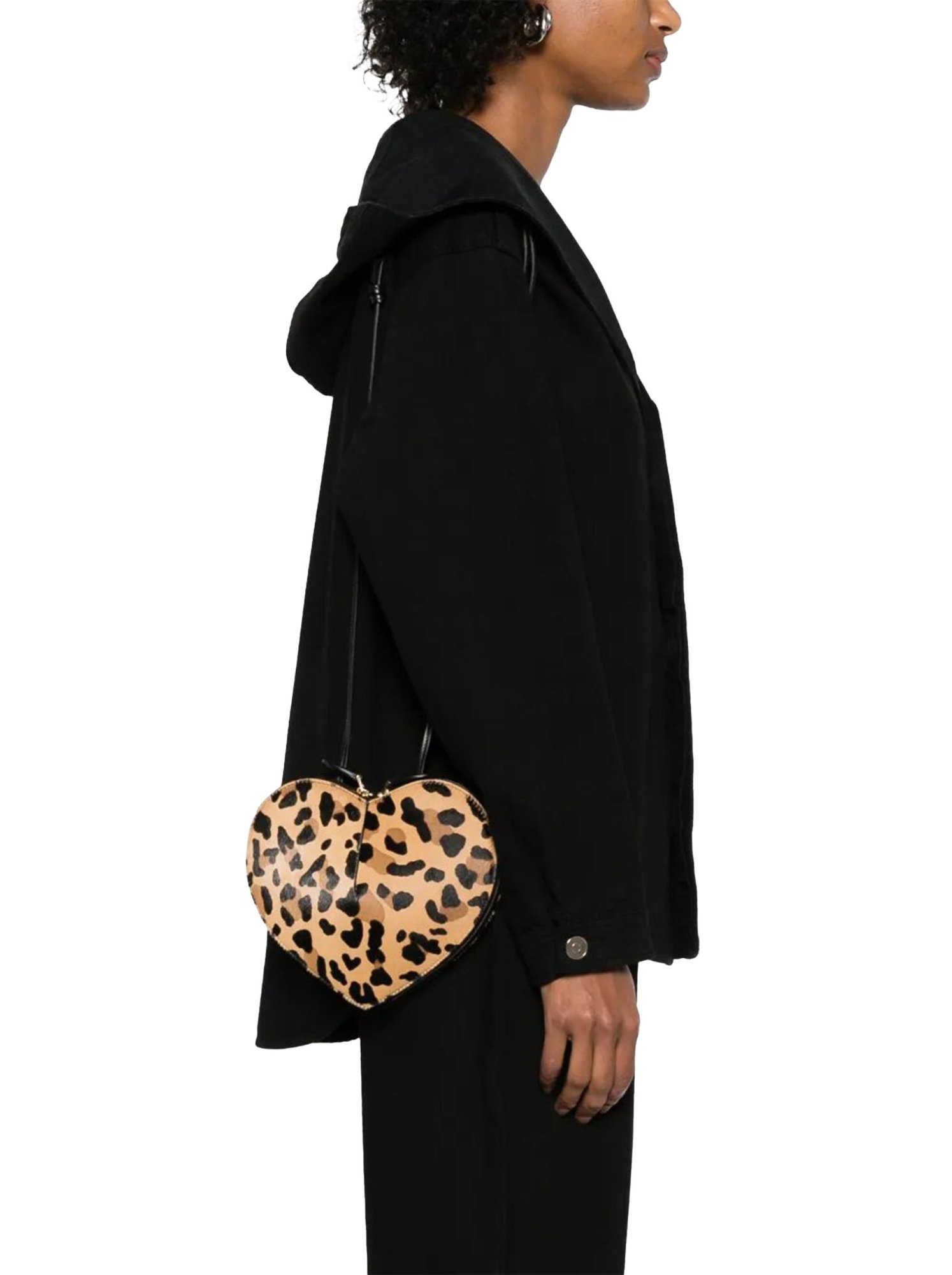 Alaia Le Coeur Small Brown