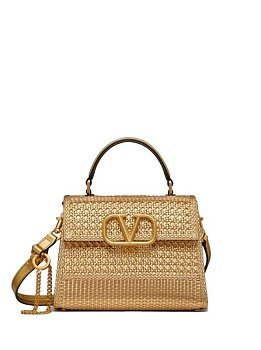 Valentino Straw Small Orange Valentino Straw Small Orange