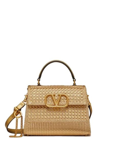 Valentino Straw Small Orange Valentino Straw Small Orange