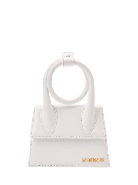 Jacquemus Le Chiquito Noeud Small White Jacquemus Le Chiquito Noeud Small White