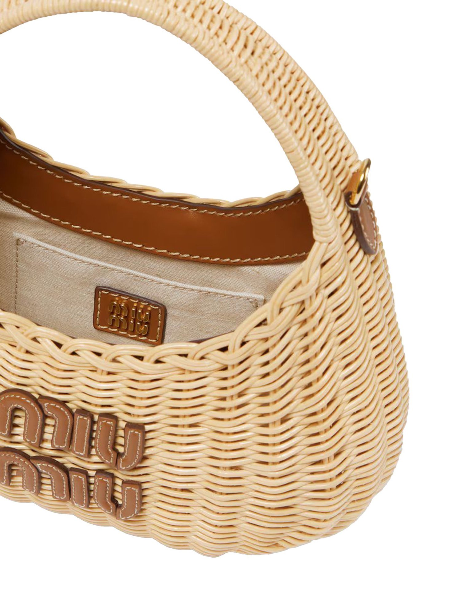 Miu Miu Wander Medium Beige